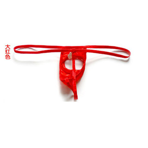 <b>Men's</b> Breathable Mesh <b>Thong</b> Underwear Black Spandex Summer Wear - Product Image 4
