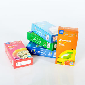 <span class=keywords><strong>Condones</strong></span> con Sabor Personalizado, Condón de Látex Natural para Hombre, 100 Unidades - Product Image 3