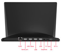 Tablet PC Android Baru 10.1 Inci Bentuk L 4G+16G USB Desktop Layar Sentuh IPS Tampilan Digital Signage