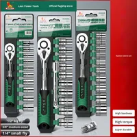 Kit d'outils de réparation automobile manuel Wynns 1/2 pouce avec clé à cliquet et douilles volantes grandes, moyennes et petites, emballé en boîte
