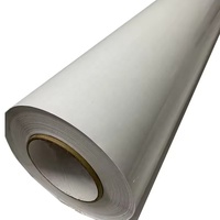 Rouleaux de film adhésif acrylique blanc OFRX imperméable et sensible à la pression, imprimé, épaisseur 0,05 mm, résistant aux plis