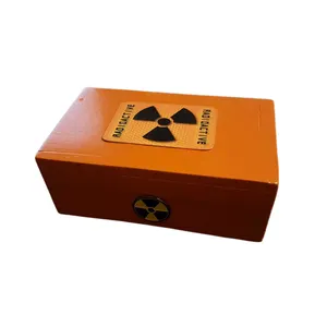 Radiation-proof lead box tank manufacturer radioactive storage lead barrel radioactive material storage box