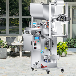 Machine d'emballage automatique de miel liquide compacte et facile à utiliser, multifonctionnelle (remplissage, emballage, collage) pour sachets plastiques de haute précision - Product Image 1
