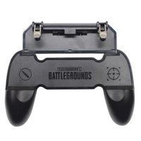 Manette de Jeu Mobile W10 Support Téléphone Coque Joystick Gâchette de Tir Tout-en-Un pour Téléphone