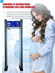 Factory Airport Event Checkpoint Pricing: Zone 18 High-Sensitivity Archway Walk-Through Metal Detector Security <strong>Body</strong> Scanner - Product Image 3