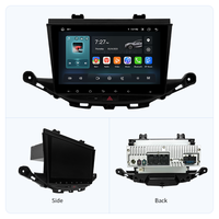 Autoradio Android dernière version pour Opel Astra Series Lecteur DVD de voiture à écran tactile avec WiFi BT GPS Navi Carplay 4G LTE Stereo