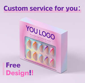 Btartbox Fournisseur d'Ongles Ongles Artificiels Faux Ongles Personnalisés Vente en Gros de Luxe Gels Souples à Press On Ongles - Product Image 6