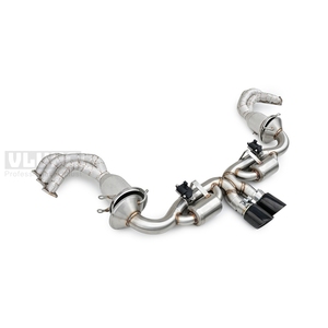 Smart Valved Full Exhaust System (Equal Length Insulated Manifold + Cat Back Valve Exhaust) for Porsche 992 GT3 4.0L 2021-2026 - Product Image 1