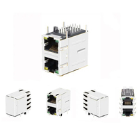 Convertidor de medios Ethernet industrial OEM 10g Base-T Cat6 Fibra óptica de doble puerto de fábrica de China con conector Cat8 Rj45