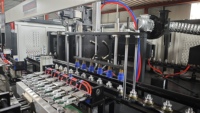 Machine de soufflage par étirage automatique pour bouteilles en plastique PET, capacité de 9000 BPH