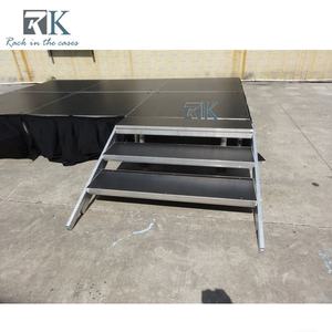 Scène avec jupes, plateforme portable, mobile, à quatre pieds, pour concert - Product Image 5