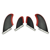 Double Tabs2 Fiberglass RM Quad Set Surfboard Fin pour les eaux océaniques