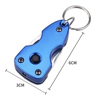 Porte-clés multifonction Edc Tool With Led Light knife joli cadeau et promotion