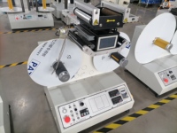 Rebobineuse automatique Lingtie pour rubans TTO, machine d'impression et de laminage, nouvelle rebobineuse d'étiquettes d'emballage à tension contrôlée de précision