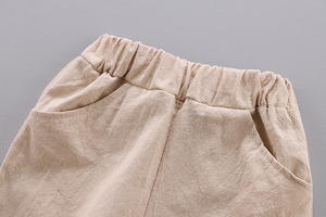 Vêtements pour enfants décontractés à la mode en gros, pantalons, t-shirt imprimé animal, ensemble deux pièces pour garçons - Product Image 6