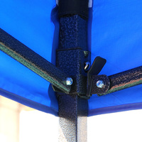 Nouvelle Tente de Plage Pliante Extérieure 3x3 3x4.5 avec Cadre en Acier Imperméable et Parois Latérales de Haute Qualité pour Camping, Sports et Intérieur