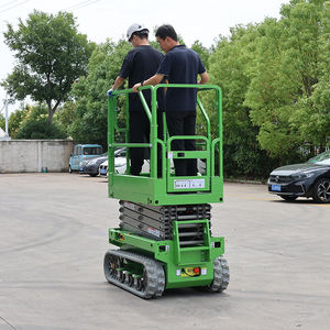 Venta directa al contado Rueda Skyjack Terreno áspero Automotriz Portátil Vehículo de mediana altura Elevador hidráulico Carro de mesa Elevador de tijera - Product Image 5