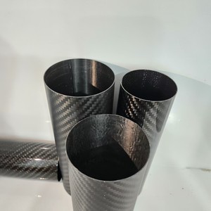 ท่อคาร์บอนไฟเบอร์บำรุงรักษาต่ำที่เชื่อถือได้สำหรับชิ้นส่วนเครื่องจักรกลการเกษตรโครงสร้างป้ายกลางแจ้งน้ำหนักเบา - Product Image 3