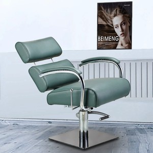 Sillón de Barbería de Cuero PU Personalizado para Barbería <span class=keywords><strong>y</strong></span> Salón de Belleza, Diseño Reclinable, Estilo Moderno, Marca JIYOU - Product Image 3