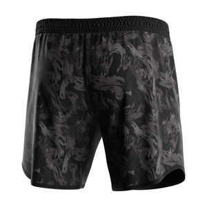 Shorts de sport multifonctionnels personnalisables pour la gym et le fitness, séchage rapide, style old school, par le fabricant Muscle - Product Image 4