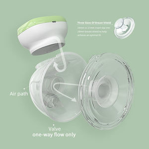 Anly <span class=keywords><strong>Kiss</strong></span> fatctory OEM logo personnalisé nouveaux produits tire-lait mains libres en silicone intelligent portable électrique portable - Product Image 4
