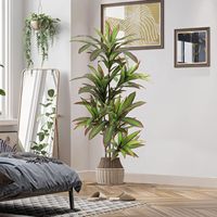 Plante artificielle brésilienne en fer forgé, palmier tropical très demandé pour la décoration de la maison, du jardin, de la véranda, du bureau et des magasins