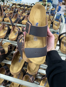 Sandalias Birks <span class=keywords><strong>Arizona</strong></span>, Zapatos Birken Garden, Doble Correa, Corcho y Cuero, para <span class=keywords><strong>Mujer</strong></span> y Hombre, Sandalias Birks, Mules, Zuecos, Sandalias de Playa - Product Image 4
