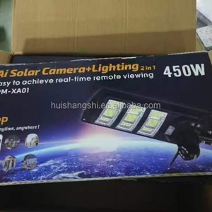 New Eseecloud Outdoor 4g Sim Card 450W Wifi PIR Human Motion IP65 PTZ IP CCTV <b>Security</b> <b>Camera</b> with Integrated Solar Street <b>Light</b> - Product Image 6