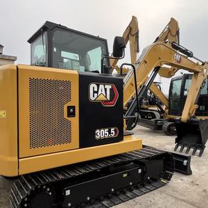 Miniescavatore cingolato compatto Caterpillar 305.5E2 (o CAT306, CAT307E2, CAT303) originale USA, praticamente nuovo, con poche ore di utilizzo, ideale per l'agricoltura - Product Image 4