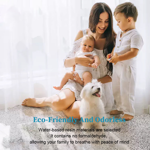 Hiệu ứng đá cẩm thạch tự san phẳng Sàn epoxy không thấm nước Màu cát màu Sàn epoxy cho sàn xi măng bê tông - Product Image 3