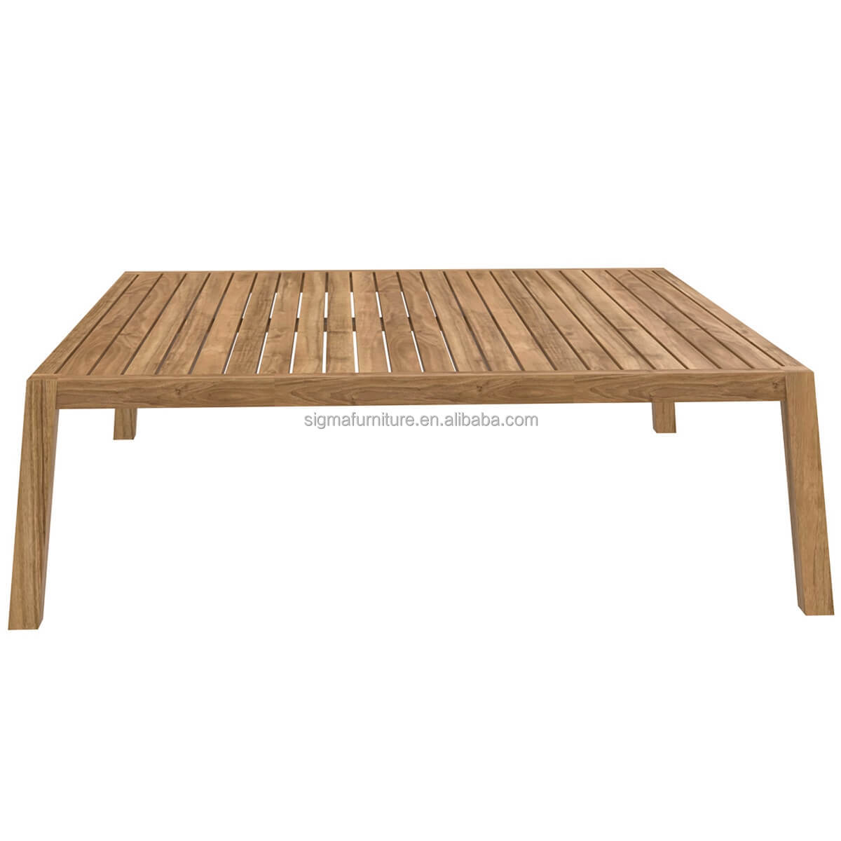 Patio Home Hotel Restaurant All Weather Solid Teak Wood  Outdoor Dining Table Chair Sets