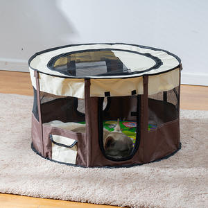 Draagbare Opvouwbare Pet Tent Inklapbare Travel Bowl Indoor Outdoor Gebruik Waterbestendig Verwijderbare Shade Cover Honden/Kat - Product Image 4