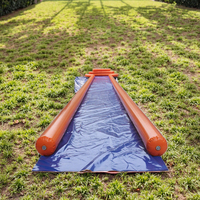 Toboggan aquatique gonflable en PVC pour l'extérieur, capacité de 500 kg pour 5 à 10 passagers, pour les jardins résidentiels, marque Fuyi, fabriqué en Guangdong