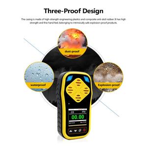 Medidor de ozônio <span class=keywords><strong>detector</strong></span> de o3, analisador de ozônio sensível, ozônio, gás do ozônio com sensor rápido, alarme múltiplo - Product Image 6