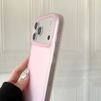 Coque de luxe transparente couleur bonbon pour iPhone 18 17 15 14 13 12 Pro Max 16 Plus 17E – Coque souple en silicone mat transparent