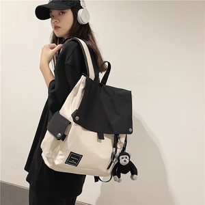 Sac à dos décontracté pour étudiants du lycée, sac simple à rabat pour garçons et filles, sac à dos japonais transfrontalier - Product Image 2