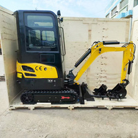 Livraison Gratuite Mini-Excavatrice sur Chenilles EPA 3,5 Tonnes 4 Tonnes Moteur Euro5 avec Godet à Pince pour Usage Agricole