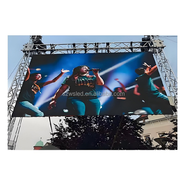 Giant Stage Background 500x500mm Indoor/Outdoor Commercial Ad LED Display Screen P2.5 P2.9 P3.91 Rental High Brightness