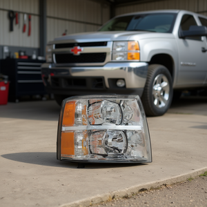 Faro Halógeno Calaveras P1602 para Chevrolet Silverado 07-13, Lado Derecho, Amarillo, Actualización Retrofit, 12V, Nuevo - Product Image 2