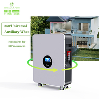 Sistem Penyimpanan Energi Surya Produsen 51.2V 100Ah Powerwall Baterai Lithium Ion LiFePO4 untuk Penggunaan Rumah Tangga