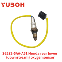 YUBOH 36532-5AA-A51 Sonde d'oxygène arrière pour Honda Civic CR-V 1.5L Turbo 2016-2021, compatible OE Autozone