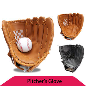 Prezzo di fabbrica guanti da Baseball per adulti e bambini PU guanto del lanciatore Logo personalizzato - Product Image 2