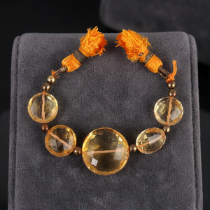Certified Third Party Appraisal Natural <b>Citrine</b> Yellow 10mm Gemstone for Jewelry Making <b>Rings</b> Earrings GOPIKA Brand Rajasthan - Product Image 1