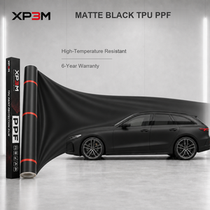 Film de protection de peinture PPF noir XP3M 7,5 mil, luxe, garantie 6 ans, base TPU Lubrizol, anti-rayures, anti-jaunissement, installation facile - Product Image 1