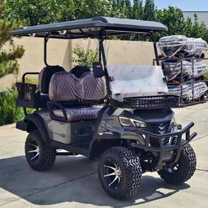 Carrito de Golf 2025, Modelo Eléctrico de 8 Asientos, Actualizable a 4x4, Velocidad de 30-50 km/h, Autonomía de 50-70 km, Certificado CE/EEC/GCC, Batería de 72V - Product Image 3