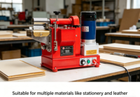 Machine d'application de colle à froid à vitesse réglable FS-45 pour usines de chaussures, collage des bords supérieurs des sacs en papier, 110V 200W 2000 tr/min 20