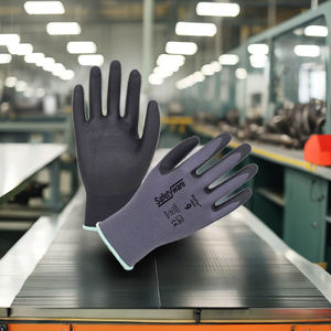 Gants de sécurité industrielle de taille XL certifiés EN388 Gants de protection étanches en mousse enduits de nitrile doublés de nylon Gants de travail utilitaires - Product Image 1