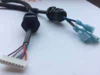 Kabel Harness PVC Inti Tembaga Kustom KEHAN dengan Konektor JST ZH PH EH XH XT30 XT60 O Ring Pitch 1.0-2.54mm 2-6 Pin IP67