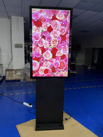 1080P 49 "publicité vidéo TV projecteur interactif LED écran LCD publicité extérieure affichage numérique affichage support de sol
