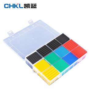 Tube thermorétractable Chkl 1,5 mm en polyoléfine, rapport 2:1, gaine de réparation de câbles, protection isolante des fils, multi-usages - Product Image 1